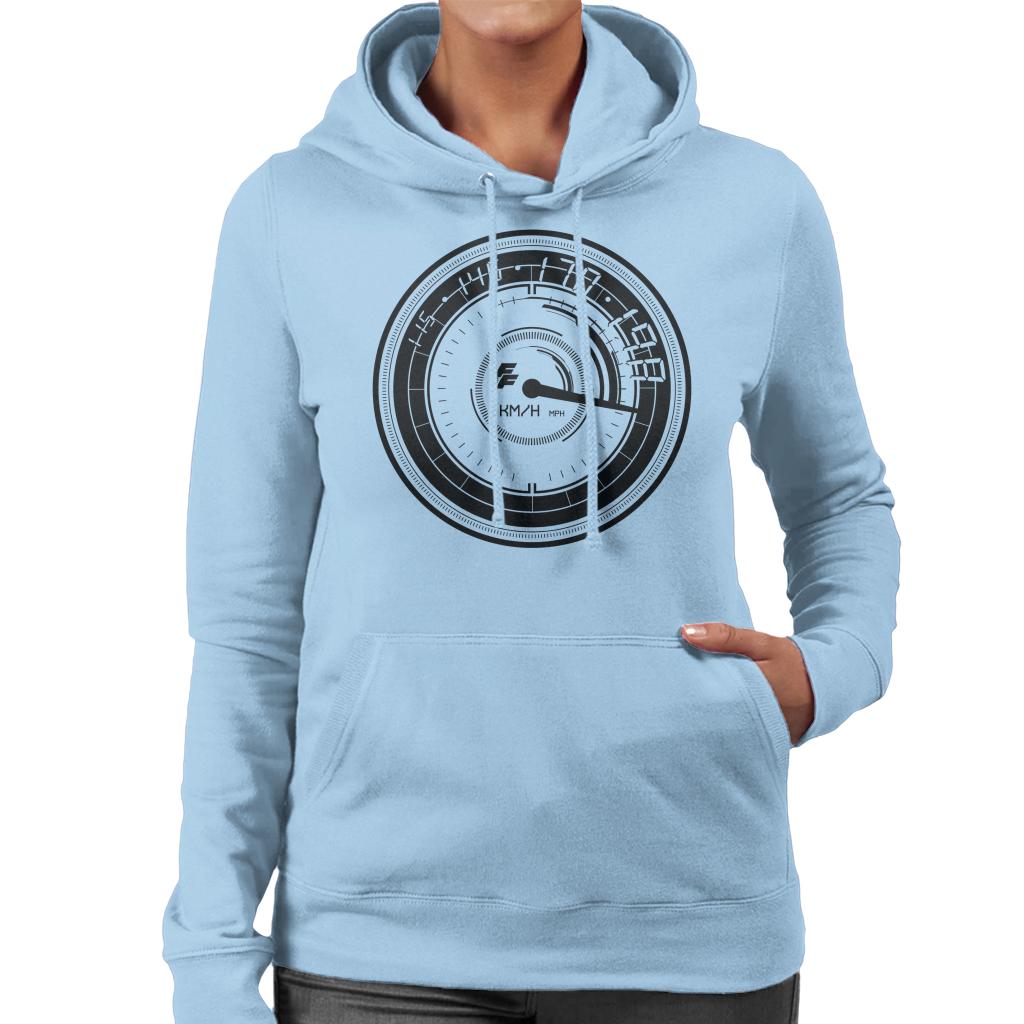 Fast and Furious Speedometer Women's Hooded Sweatshirt-ALL + EVERY