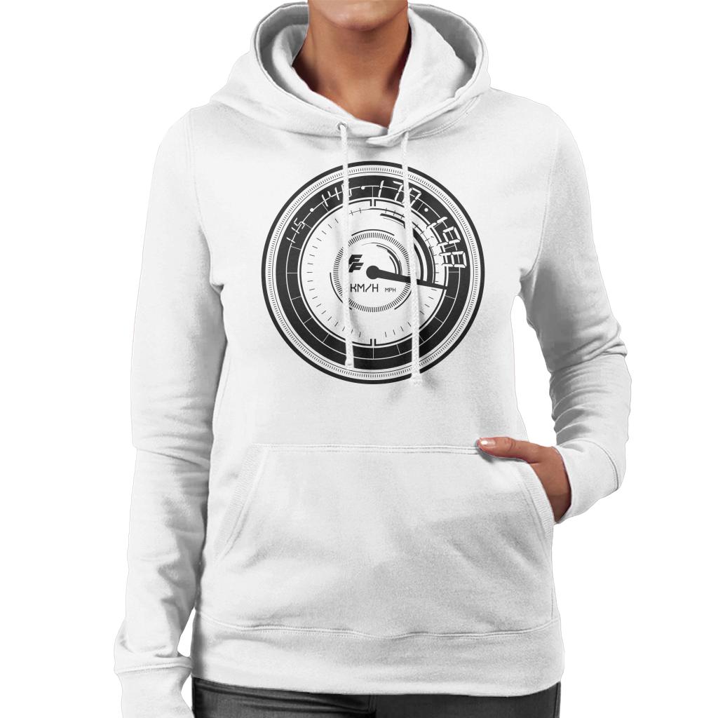 Fast and Furious Speedometer Women's Hooded Sweatshirt-ALL + EVERY