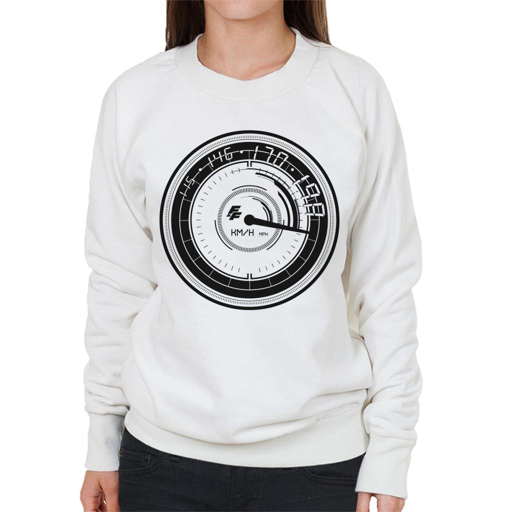 Fast and Furious Speedometer Women's Sweatshirt-ALL + EVERY