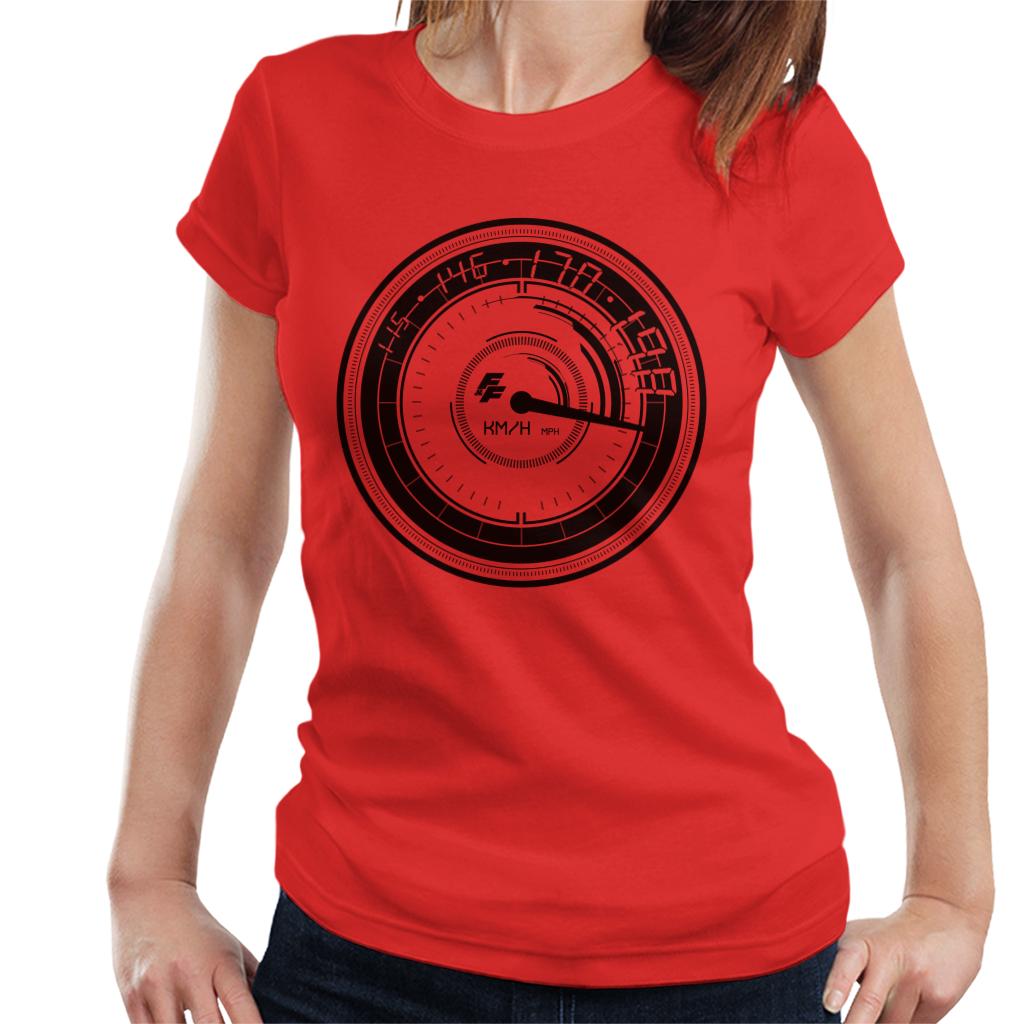 Fast and Furious Speedometer Women's T-Shirt-ALL + EVERY