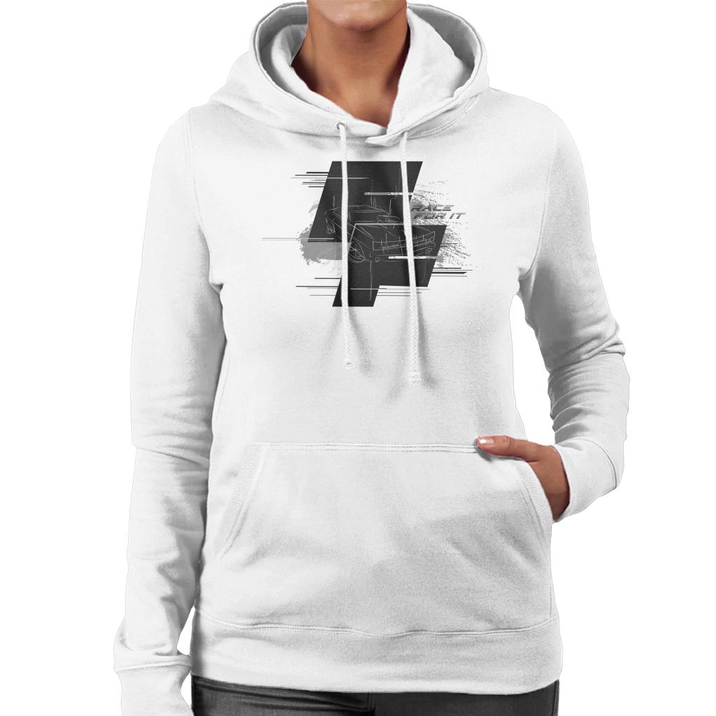 Fast and Furious Dodge Charger Race For It Montage Women's Hooded Sweatshirt-ALL + EVERY