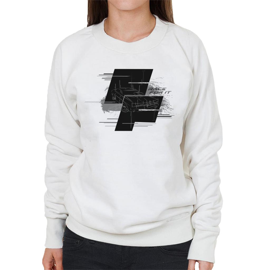 Fast and Furious Dodge Charger Race For It Montage Women's Sweatshirt-ALL + EVERY