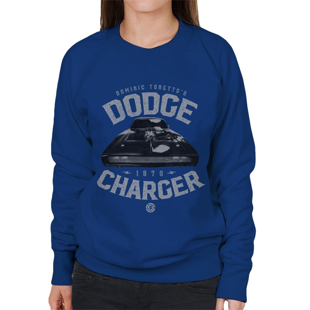 The Fast and The Furious Dodge Charger Women's Sweatshirt-ALL + EVERY