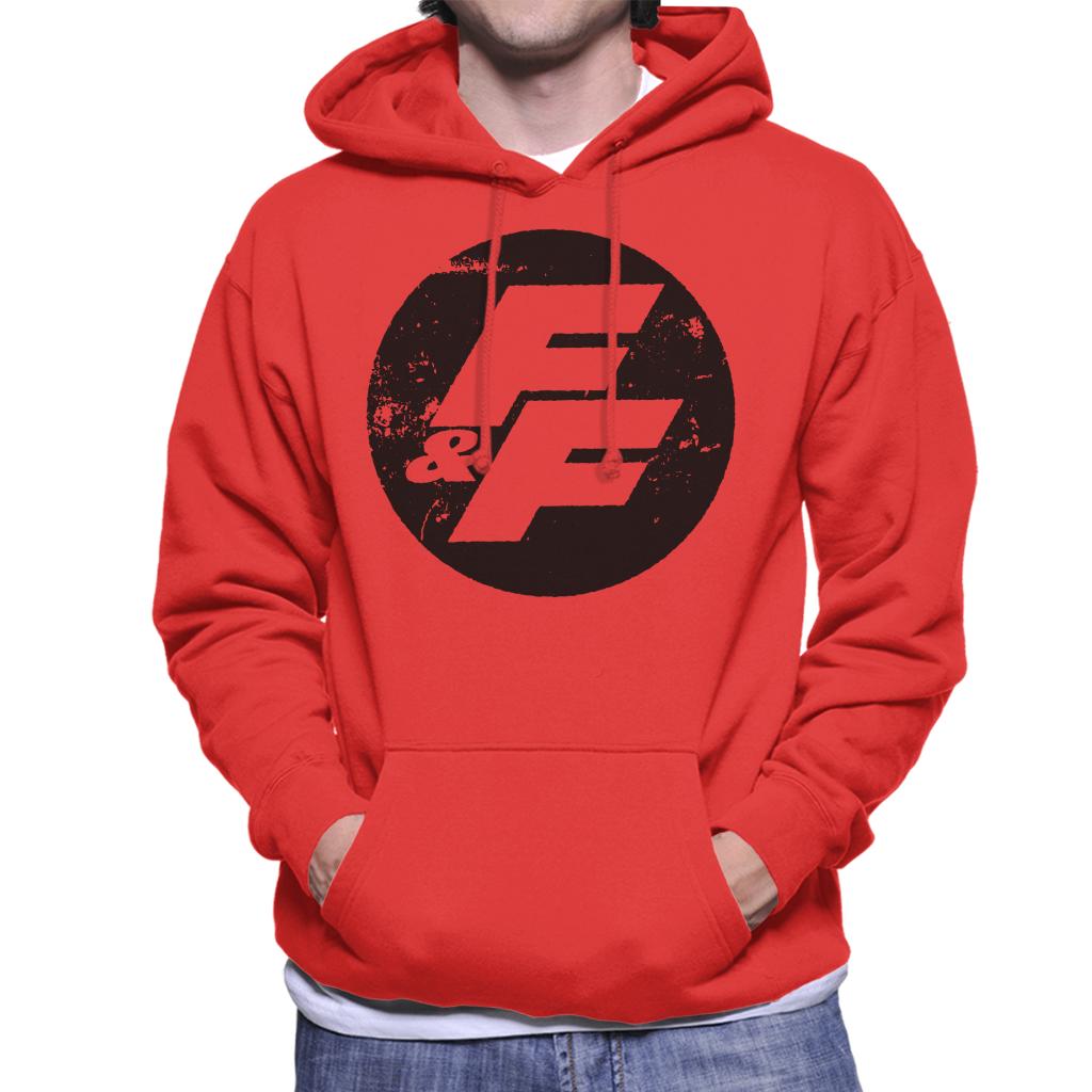 Fast and Furious FF Vintage Logo Men's Hooded Sweatshirt-ALL + EVERY