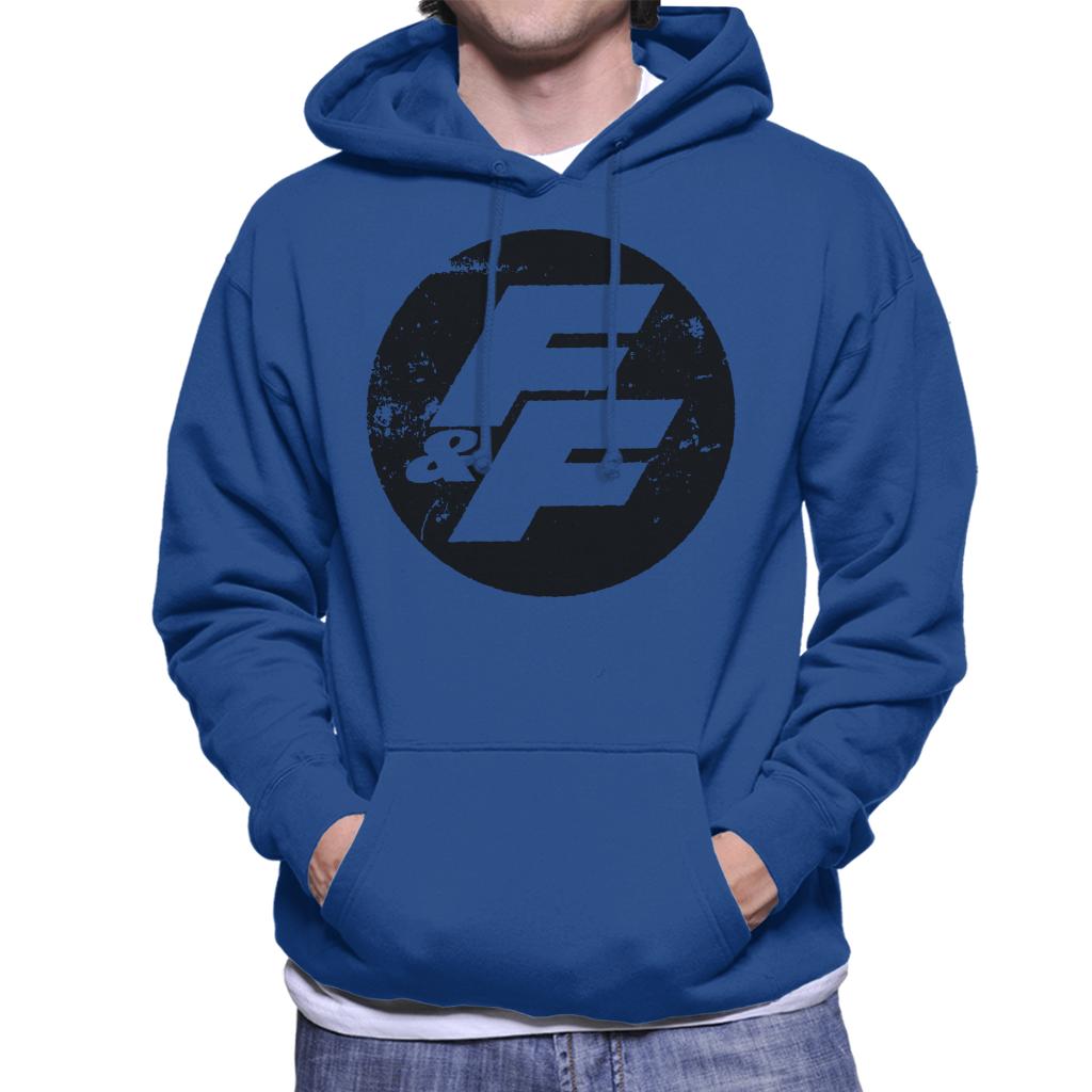 Fast and Furious FF Vintage Logo Men's Hooded Sweatshirt-ALL + EVERY