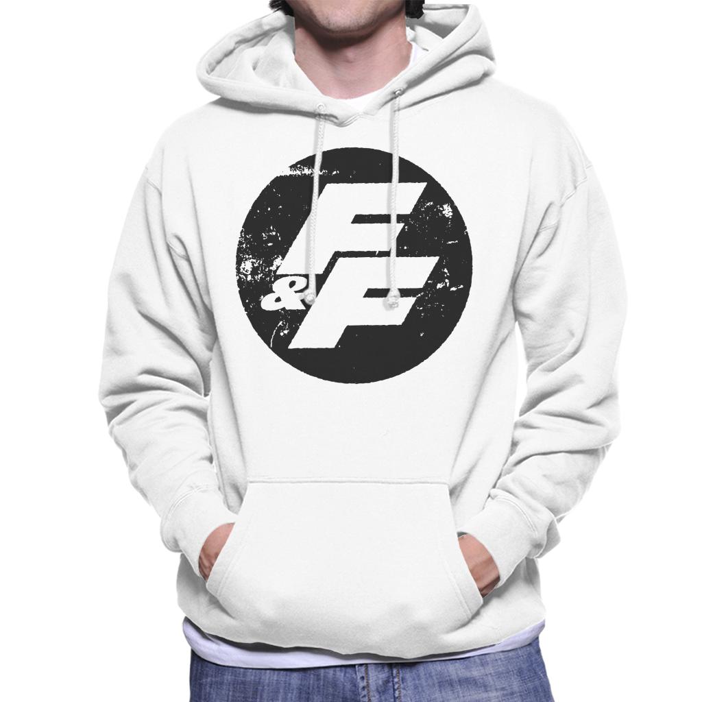 Fast and Furious FF Vintage Logo Men's Hooded Sweatshirt-ALL + EVERY