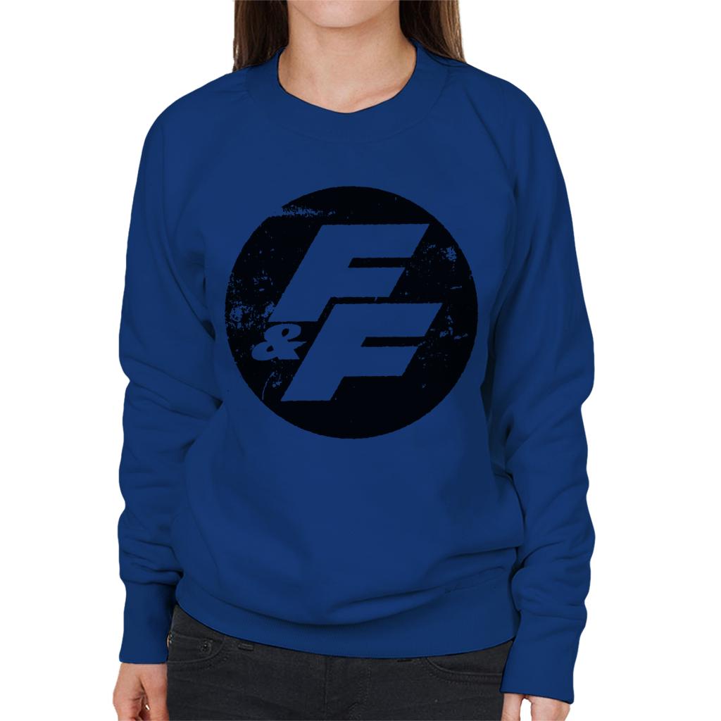 Fast and Furious FF Vintage Logo Women's Sweatshirt-ALL + EVERY