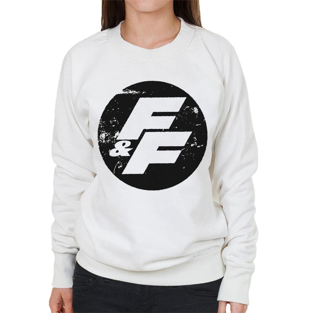 Fast and Furious FF Vintage Logo Women's Sweatshirt-ALL + EVERY