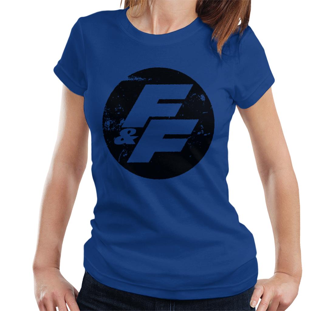 Fast and Furious FF Vintage Logo Women's T-Shirt-ALL + EVERY