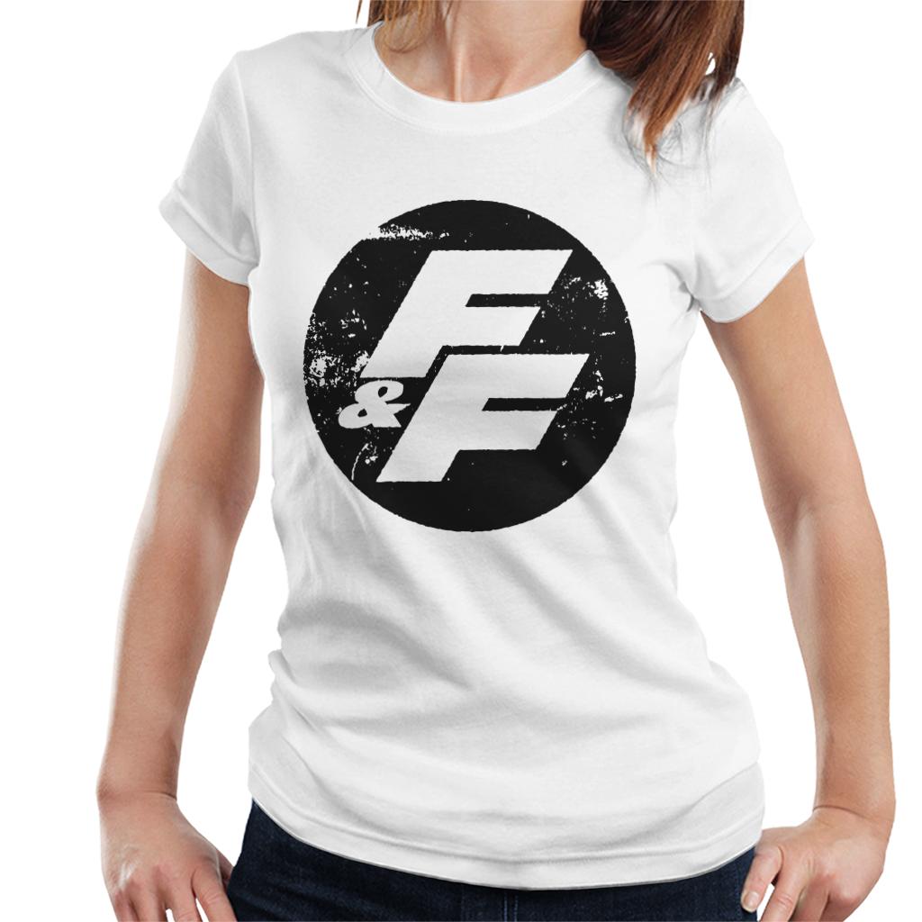 Fast and Furious FF Vintage Logo Women's T-Shirt-ALL + EVERY