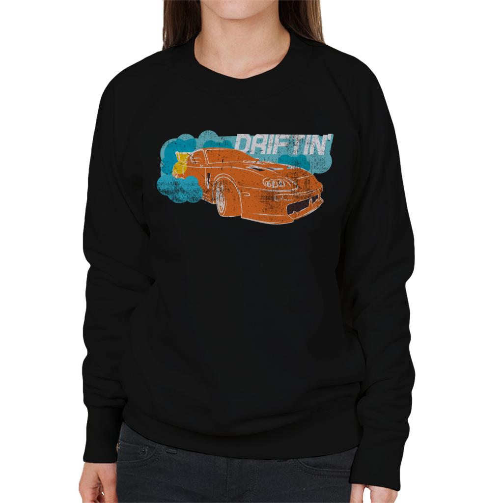 Fast and Furious Driftin Women's Sweatshirt-ALL + EVERY