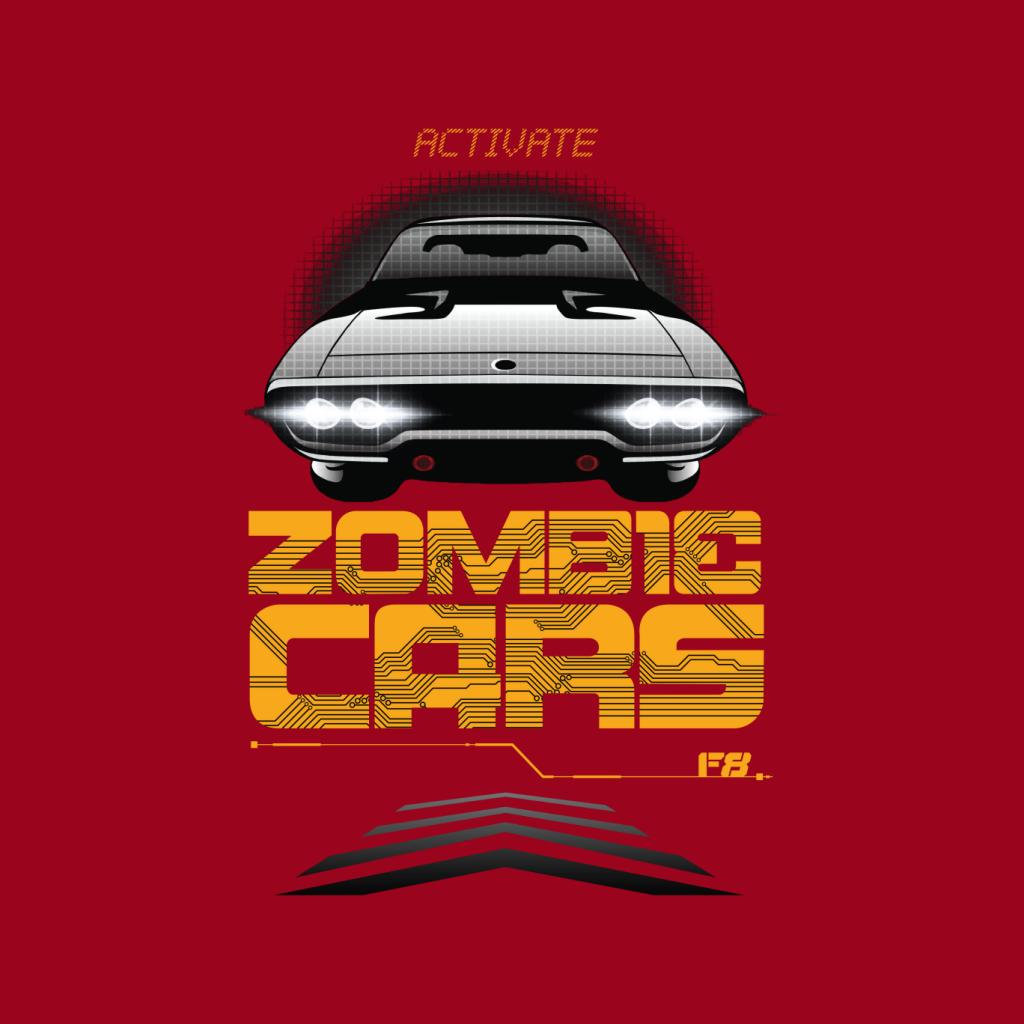 Fast and Furious Activate Zombie Cars Men's Hooded Sweatshirt-ALL + EVERY