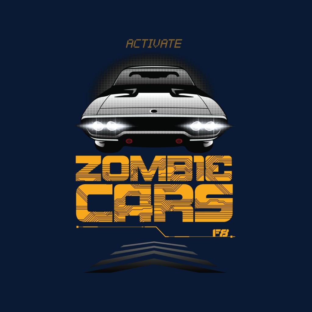 Fast and Furious Activate Zombie Cars Men's T-Shirt-ALL + EVERY