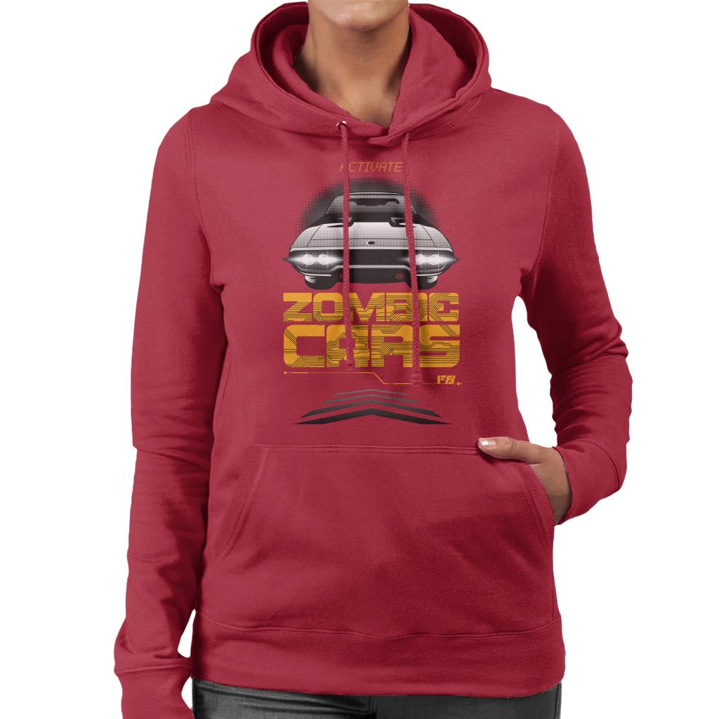 Fast and Furious Activate Zombie Cars Women's Hooded Sweatshirt-ALL + EVERY