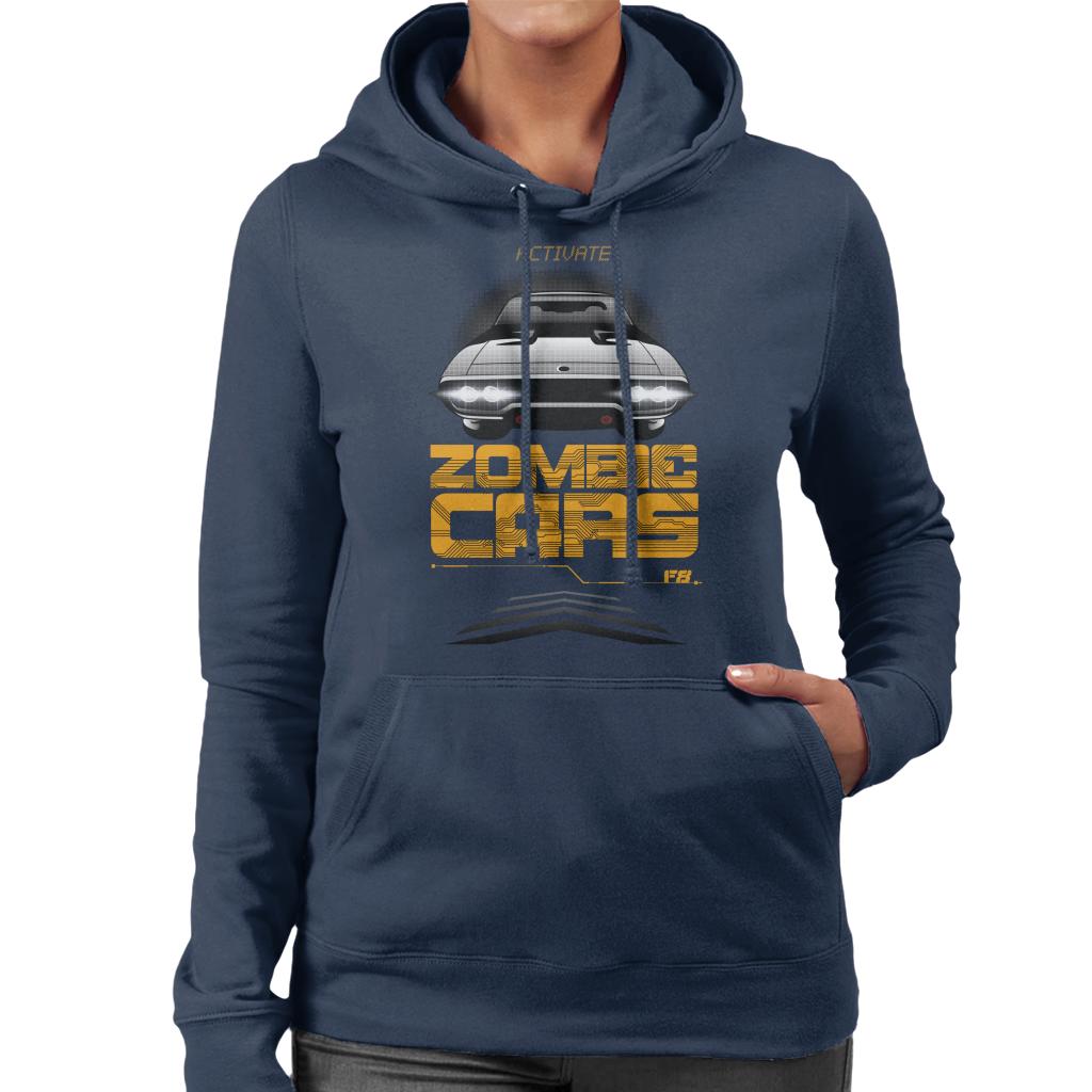 Fast and Furious Activate Zombie Cars Women's Hooded Sweatshirt-ALL + EVERY