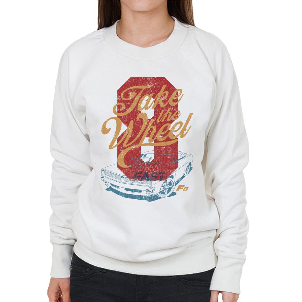 Fast and Furious 8 Take The Wheel Women's Sweatshirt-ALL + EVERY