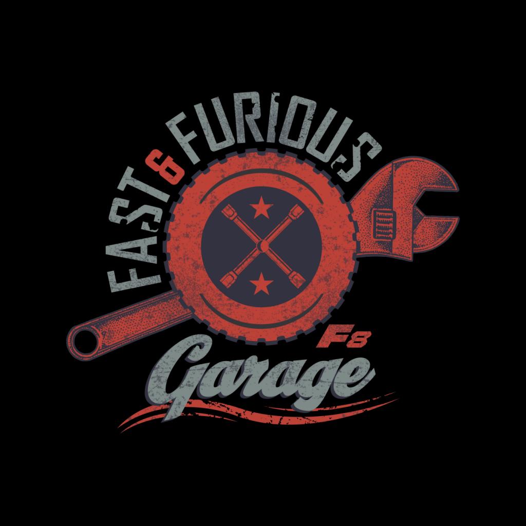 Fast and Furious 8 Garage Logo Men's Hooded Sweatshirt-ALL + EVERY