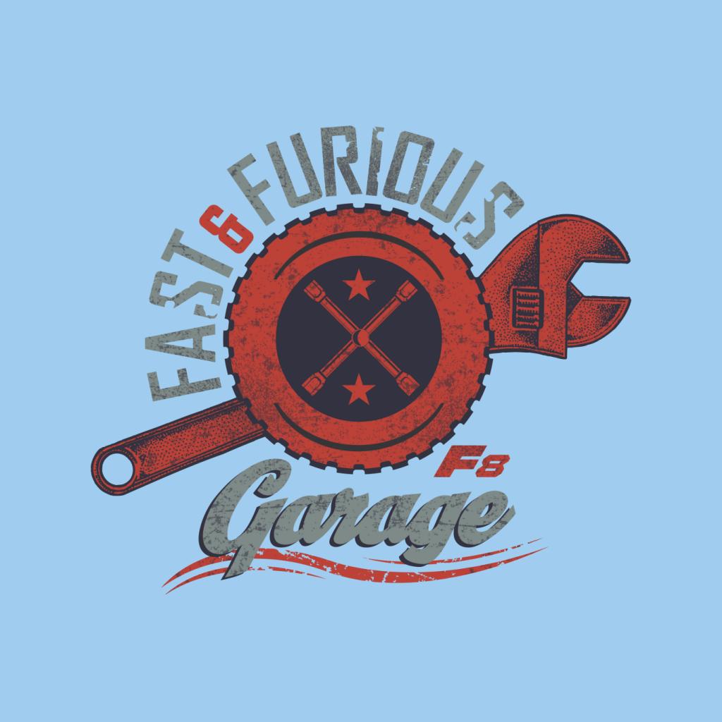 Fast and Furious 8 Garage Logo Women's T-Shirt-ALL + EVERY