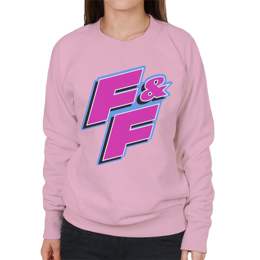 Fast and Furious FF Pink Logo Women's Sweatshirt-ALL + EVERY