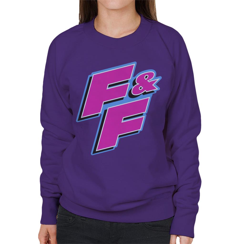 Fast and Furious FF Pink Logo Women's Sweatshirt-ALL + EVERY