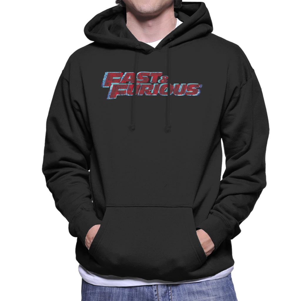 Fast and Furious Red Logo Men's Hooded Sweatshirt-ALL + EVERY