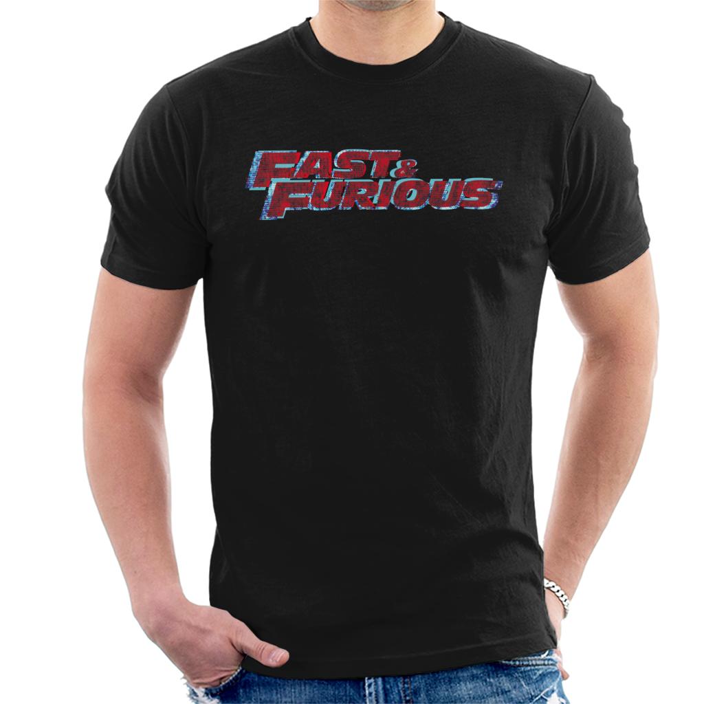 Fast and Furious Red Logo Men's T-Shirt-ALL + EVERY