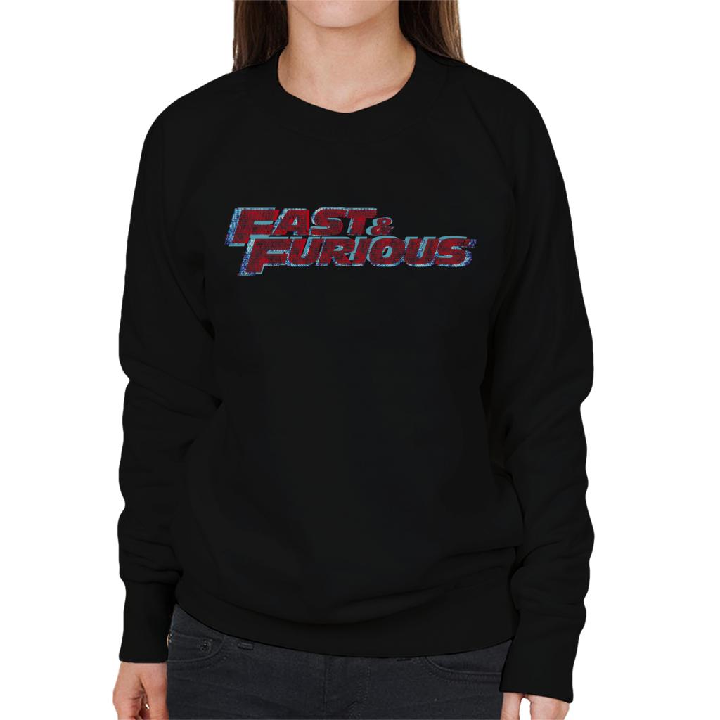 Fast and Furious Red Logo Women's Sweatshirt-ALL + EVERY