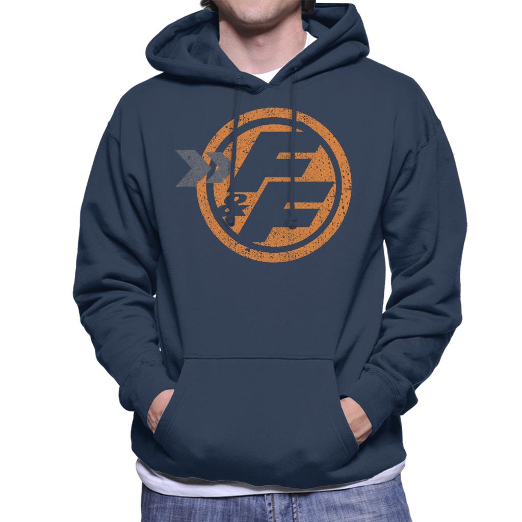 Fast and Furious Orange FF Icon Men's Hooded Sweatshirt-ALL + EVERY