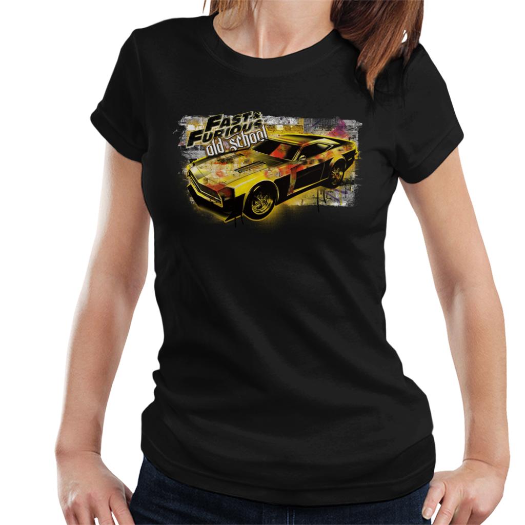 Fast and Furious Old School Women's T-Shirt-ALL + EVERY