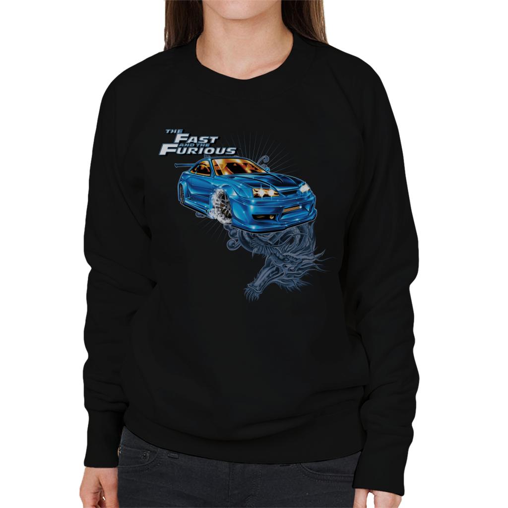 Fast and Furious Tokyo Drift Dragon Women's Sweatshirt-ALL + EVERY