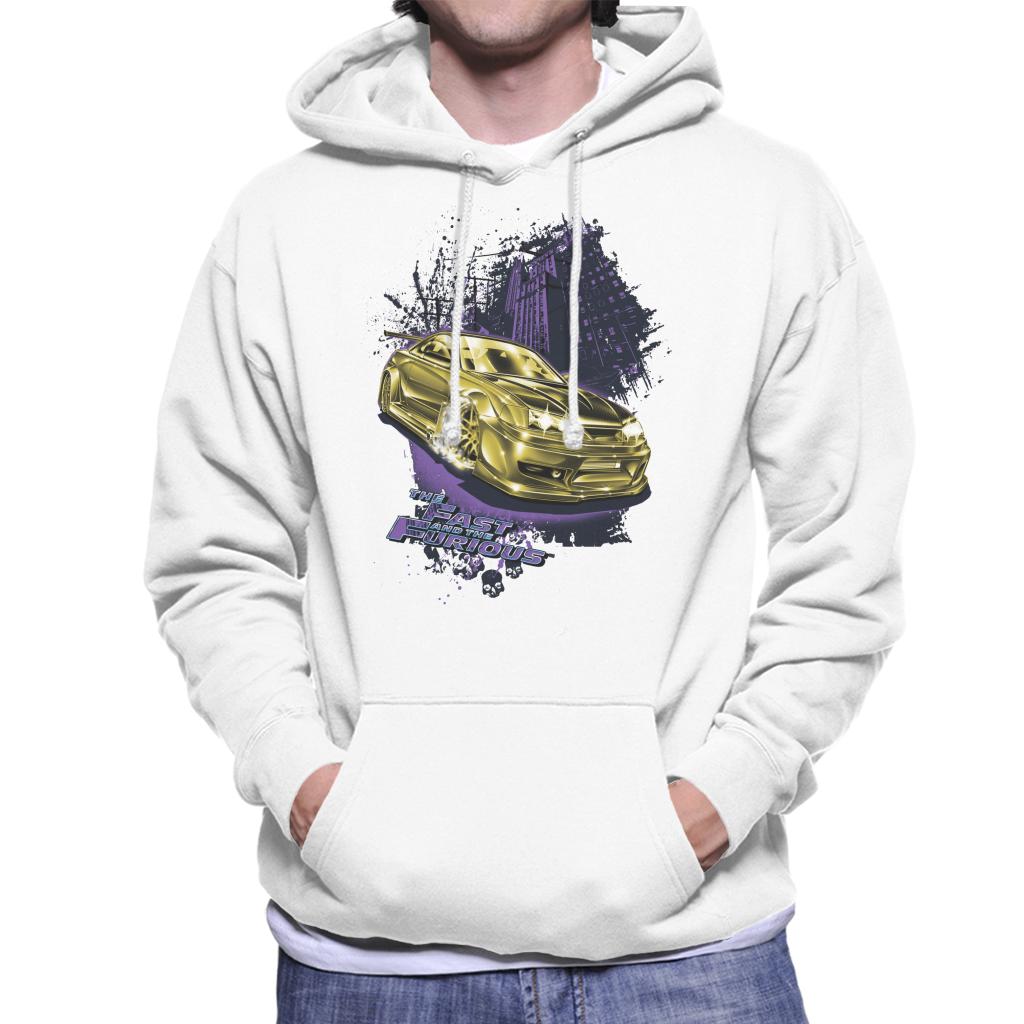 Fast and Furious Tokyo Drift Golden Car Men's Hooded Sweatshirt-ALL + EVERY