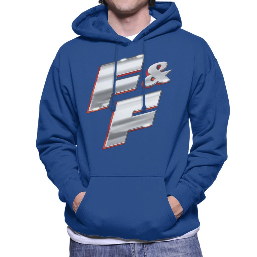 Fast and Furious FF Chrome Logo Men's Hooded Sweatshirt-ALL + EVERY