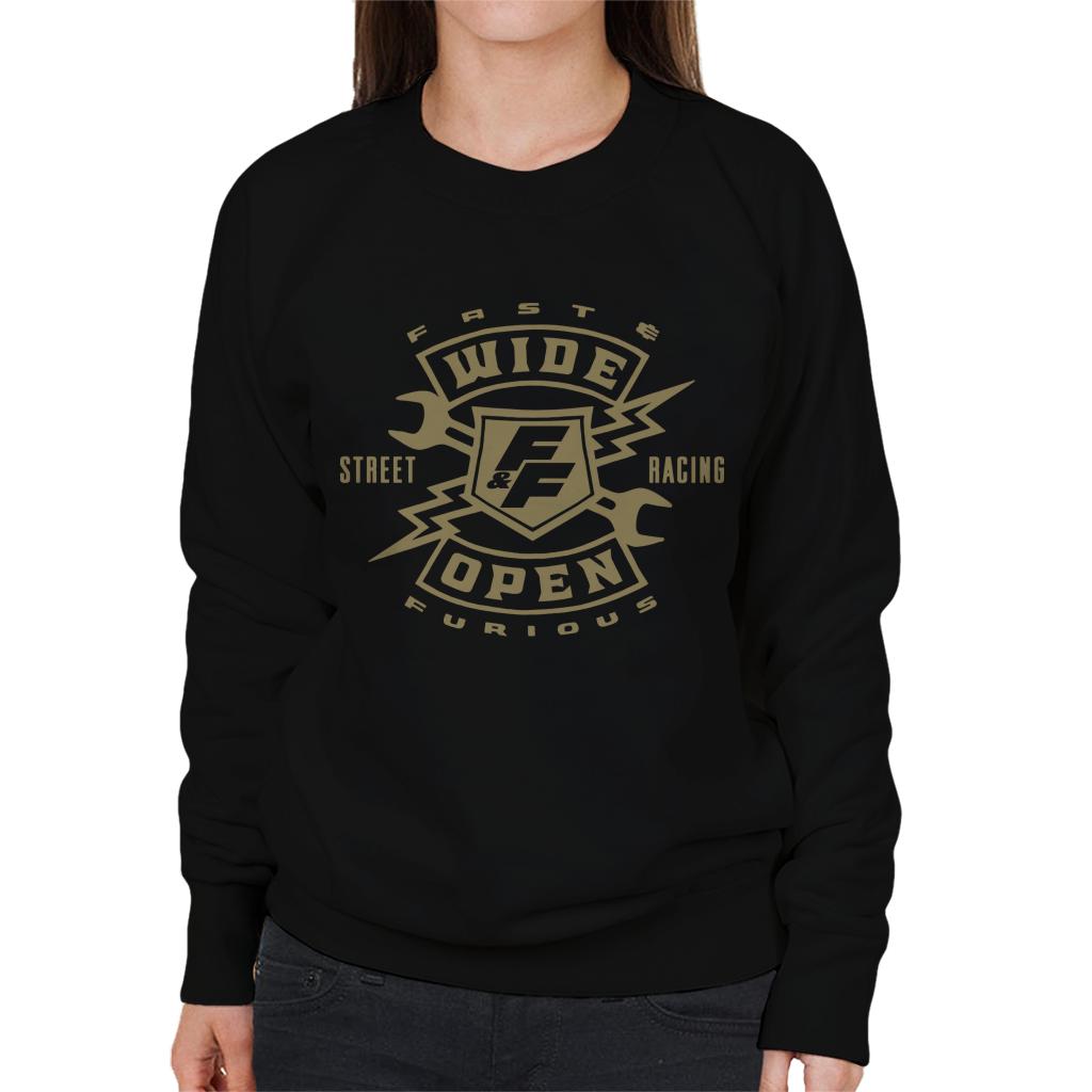 The Fast and The Furious Wide Open Women's Sweatshirt-ALL + EVERY