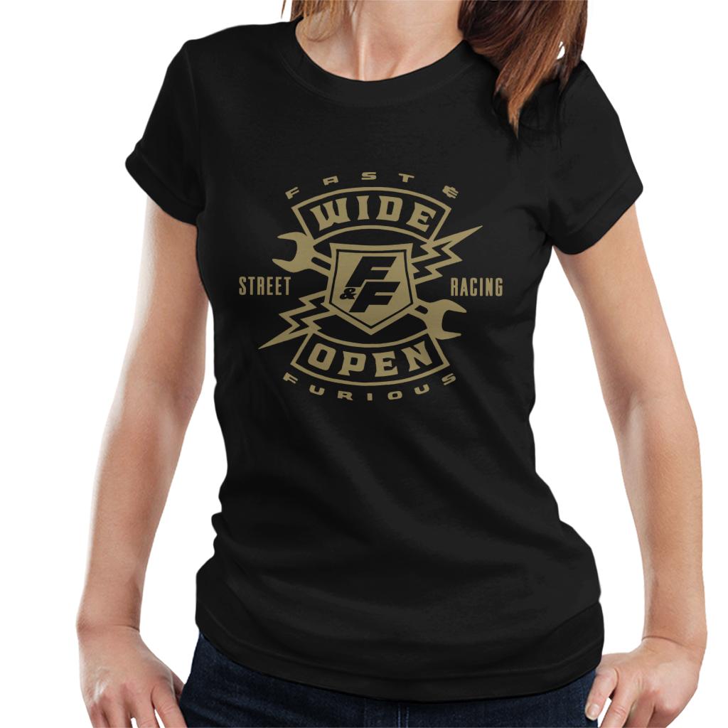 The Fast and The Furious Wide Open Women's T-Shirt-ALL + EVERY