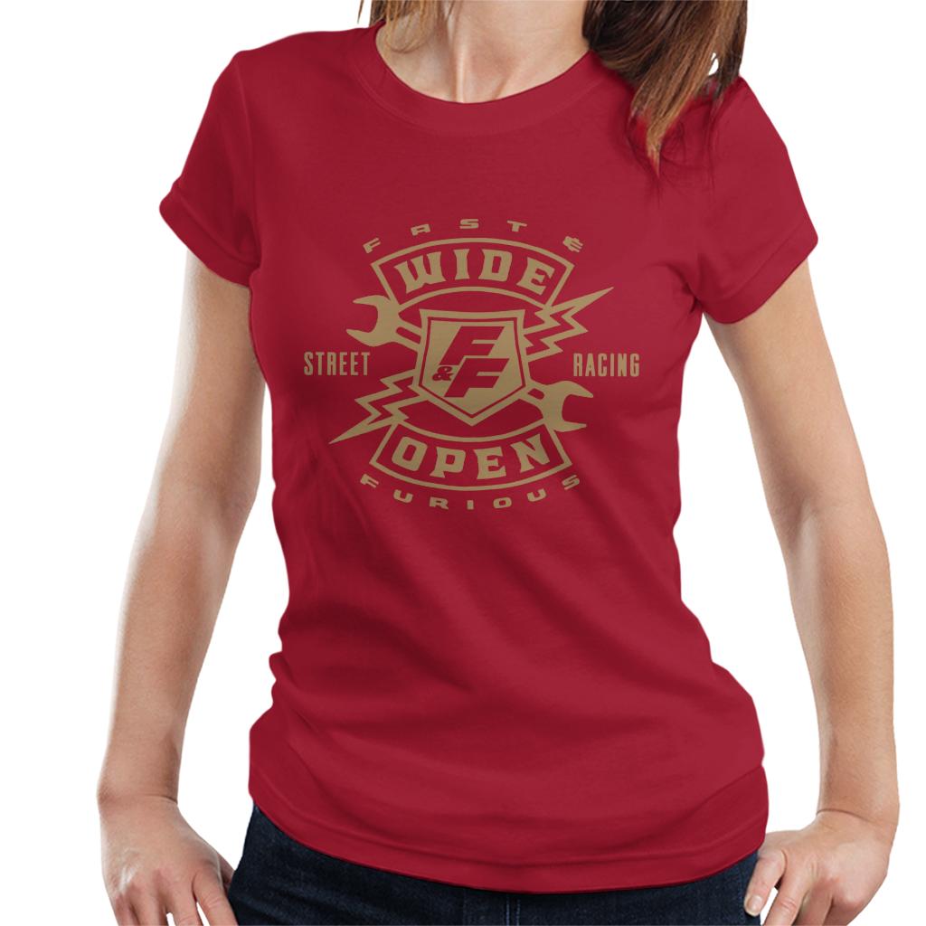 The Fast and The Furious Wide Open Women's T-Shirt-ALL + EVERY