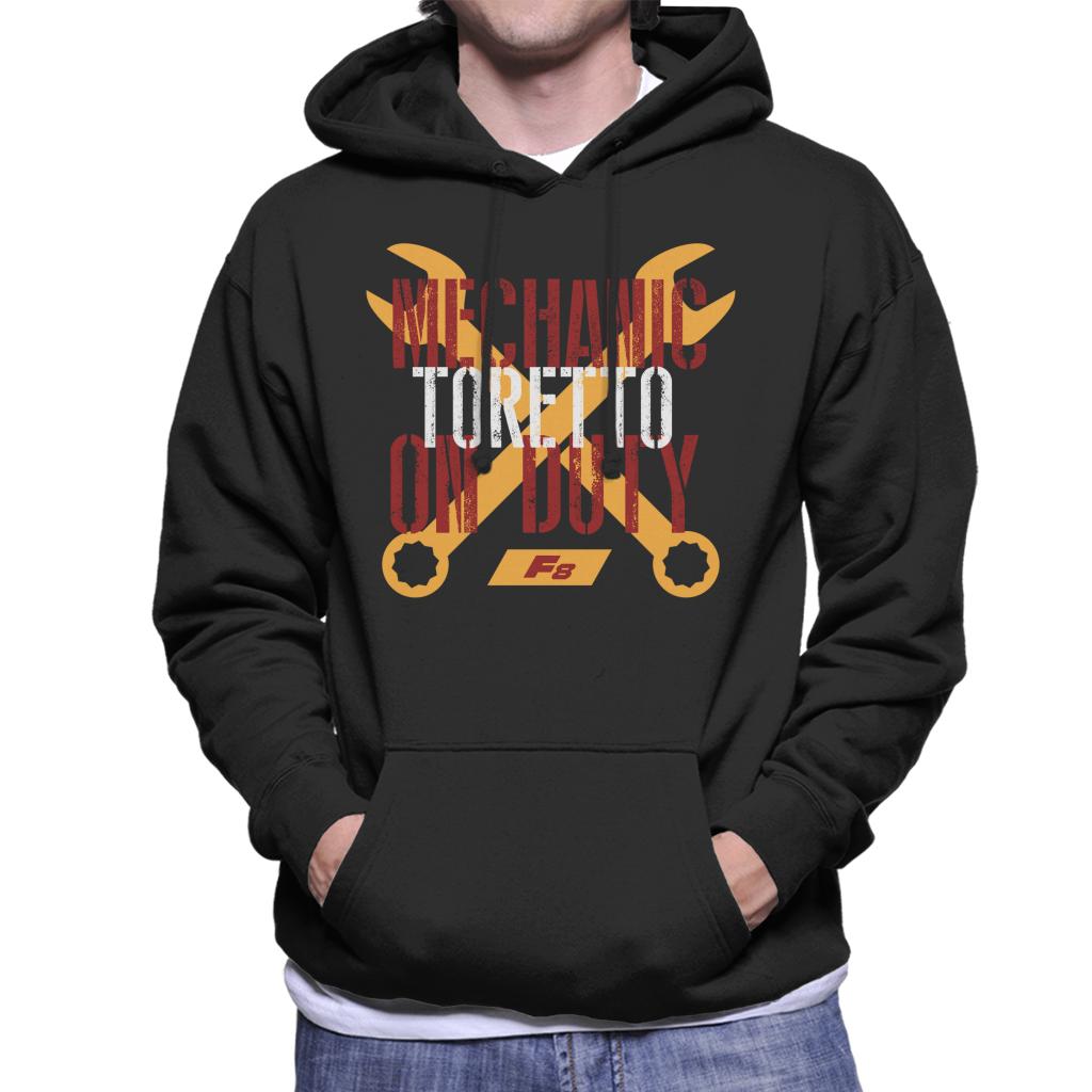 The Fast and The Furious Mechanic Toretto On Duty Men's Hooded Sweatshirt-ALL + EVERY