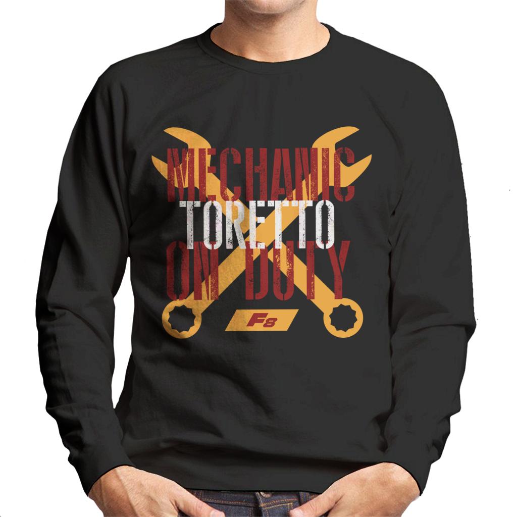 The Fast and The Furious Mechanic Toretto On Duty Men's Sweatshirt-ALL + EVERY