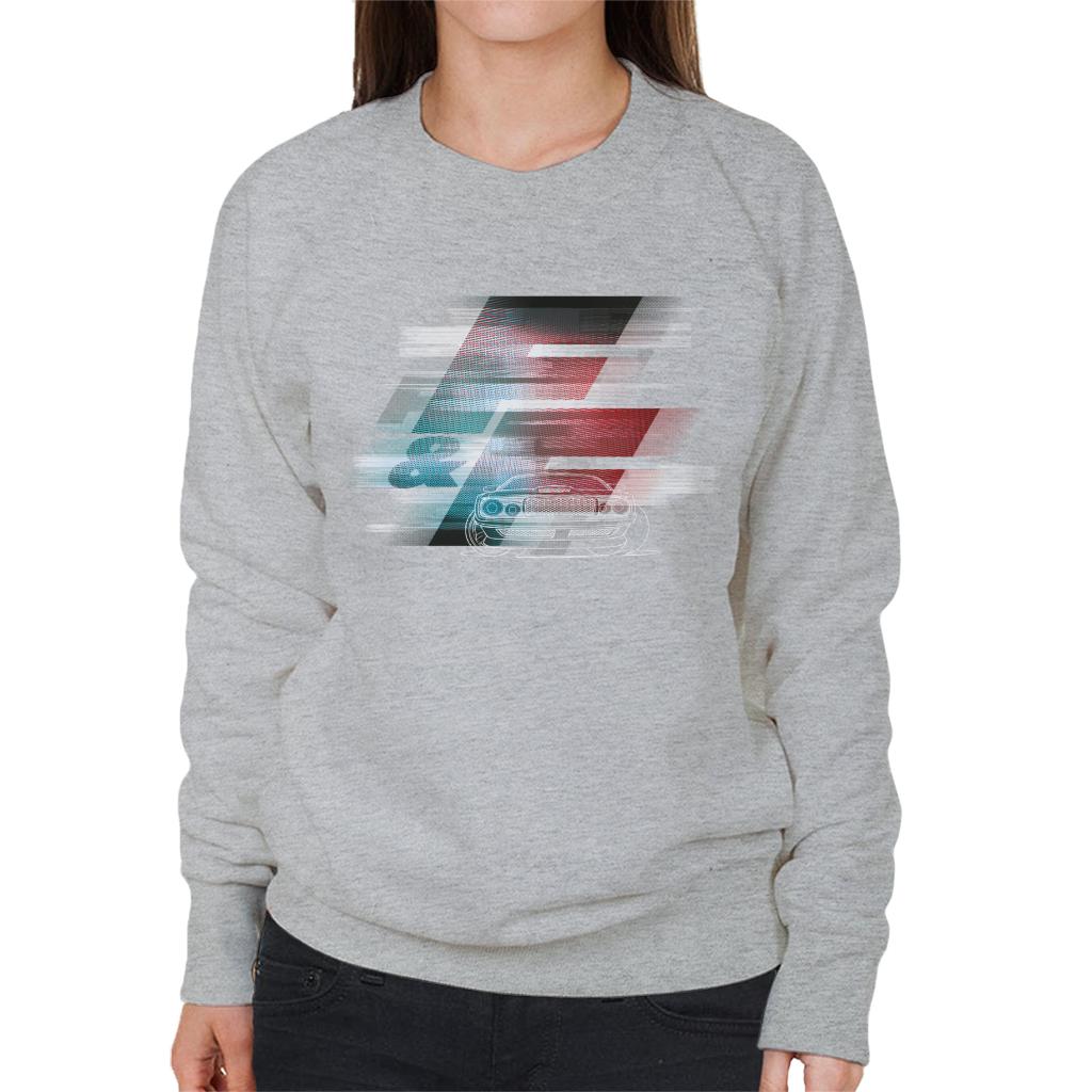 The Fast and The Furious Blurred Logo Women's Sweatshirt-ALL + EVERY