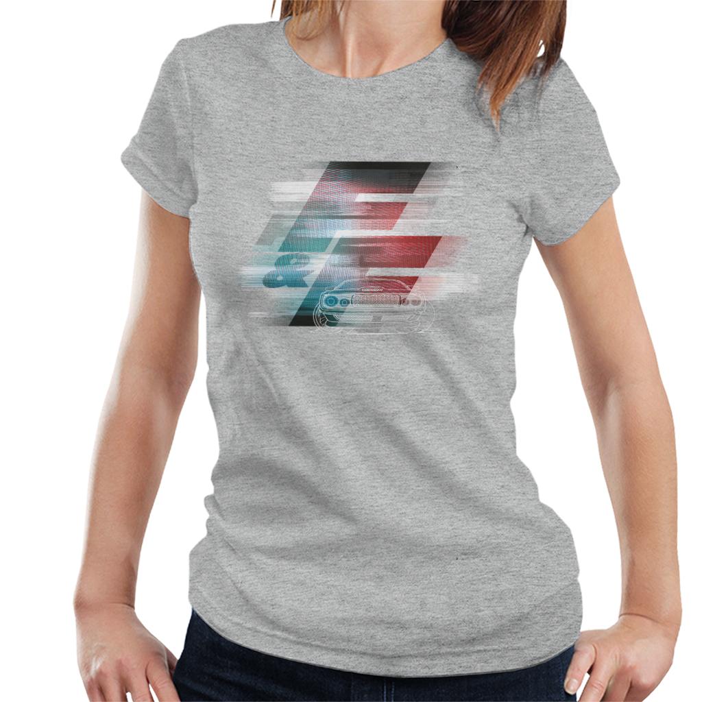 The Fast and The Furious Blurred Logo Women's T-Shirt-ALL + EVERY