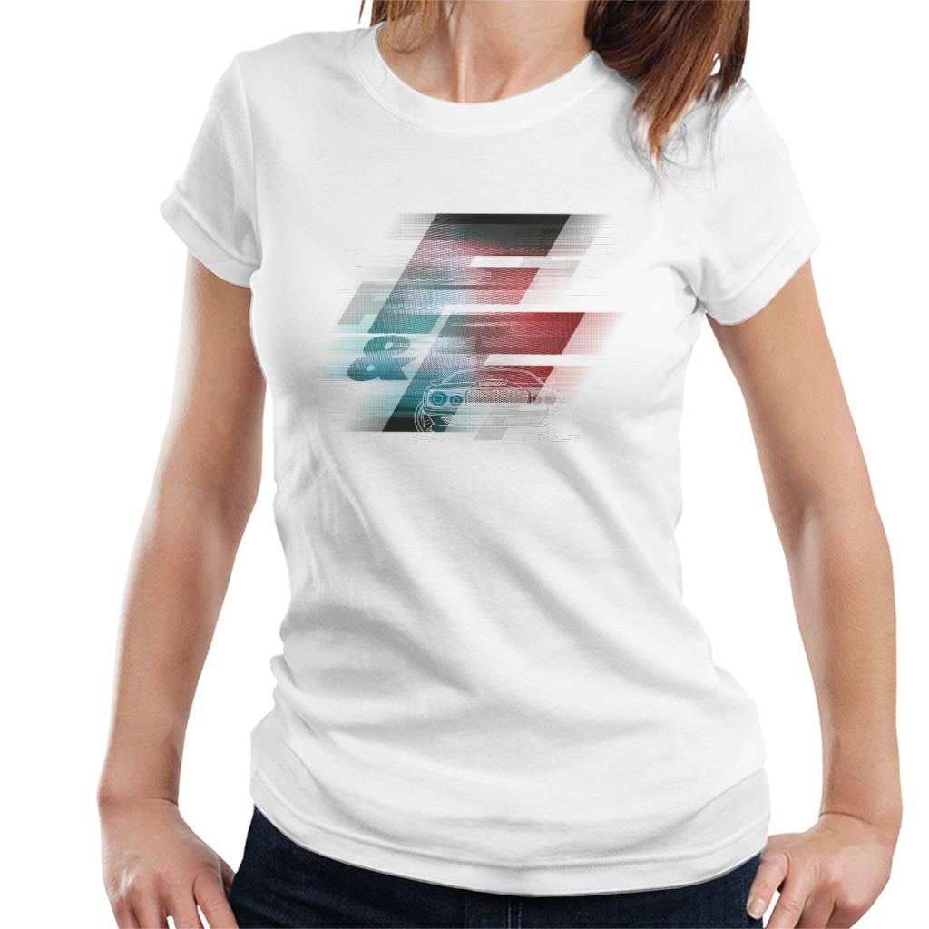 The Fast and The Furious Blurred Logo Women's T-Shirt-ALL + EVERY