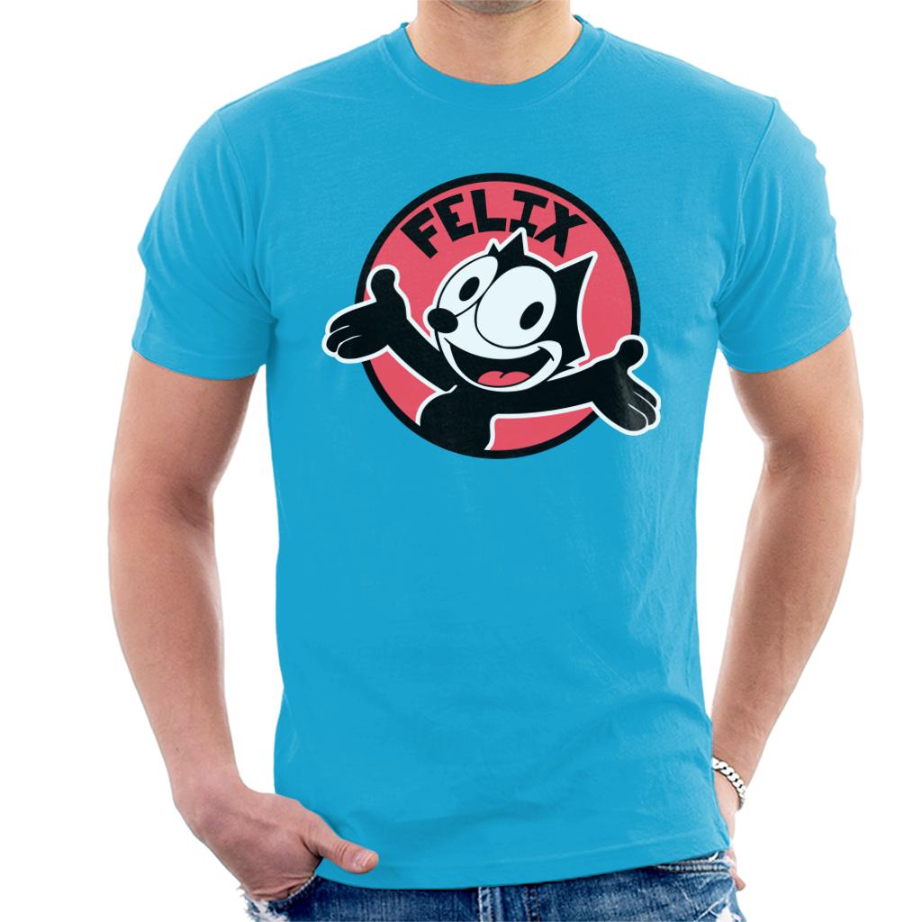 Felix The Cat Excited Face Men's T-Shirt-ALL + EVERY