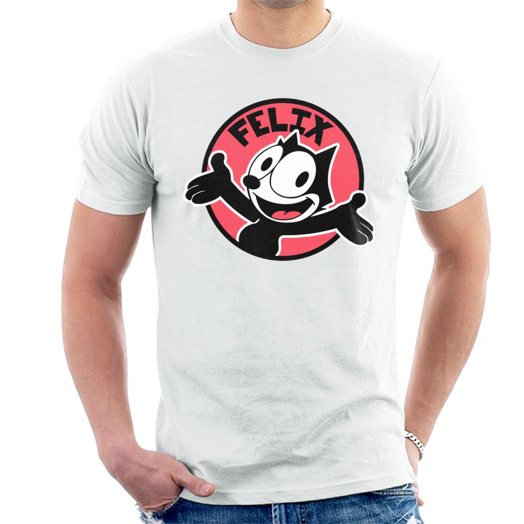 Felix The Cat Excited Face Men's T-Shirt-ALL + EVERY