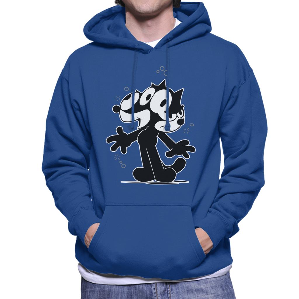 Felix The Cat Full Of Emotions Men's Hooded Sweatshirt-ALL + EVERY