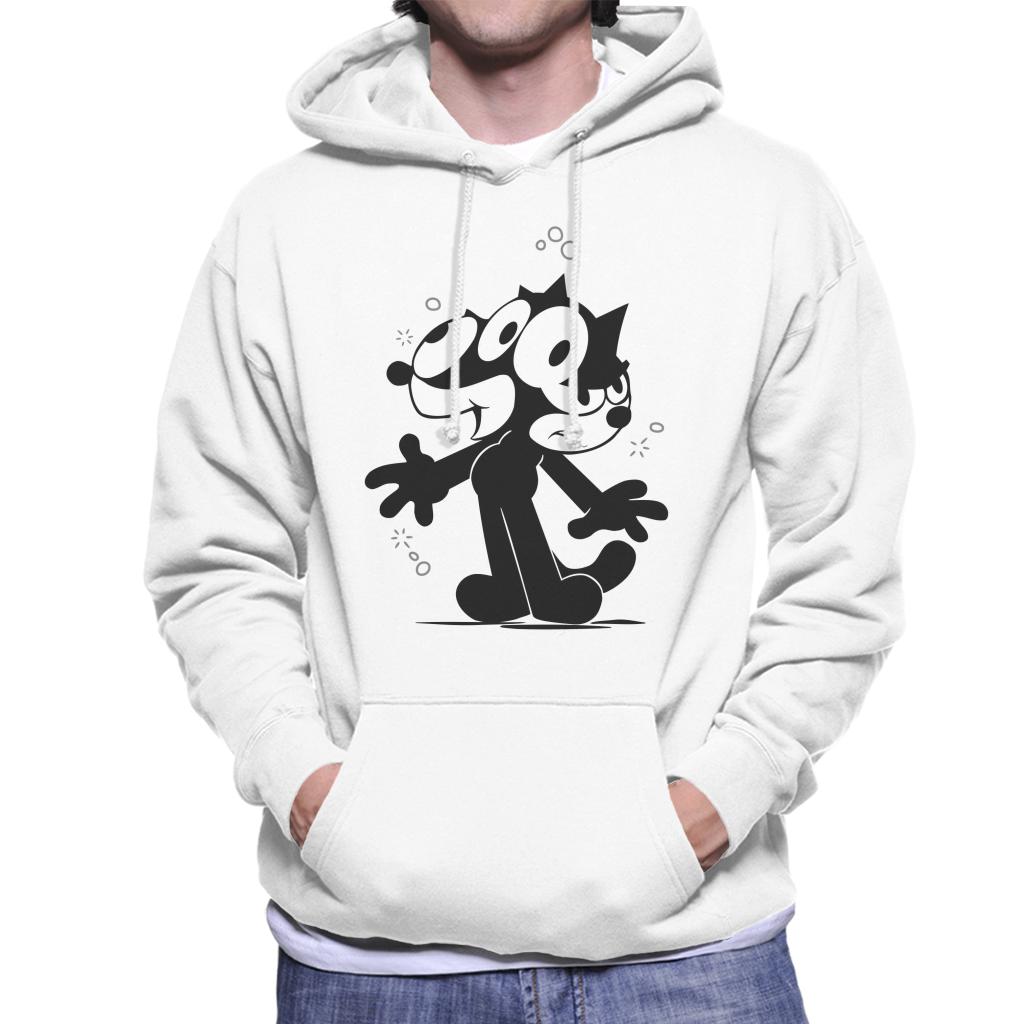 Felix The Cat Full Of Emotions Men's Hooded Sweatshirt-ALL + EVERY