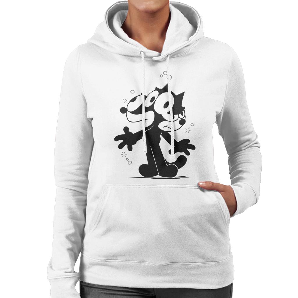 Felix The Cat Full Of Emotions Women's Hooded Sweatshirt-ALL + EVERY