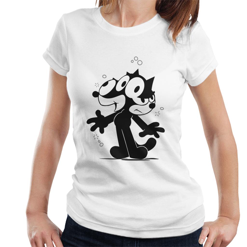 Felix The Cat Full Of Emotions Women's T-Shirt-ALL + EVERY