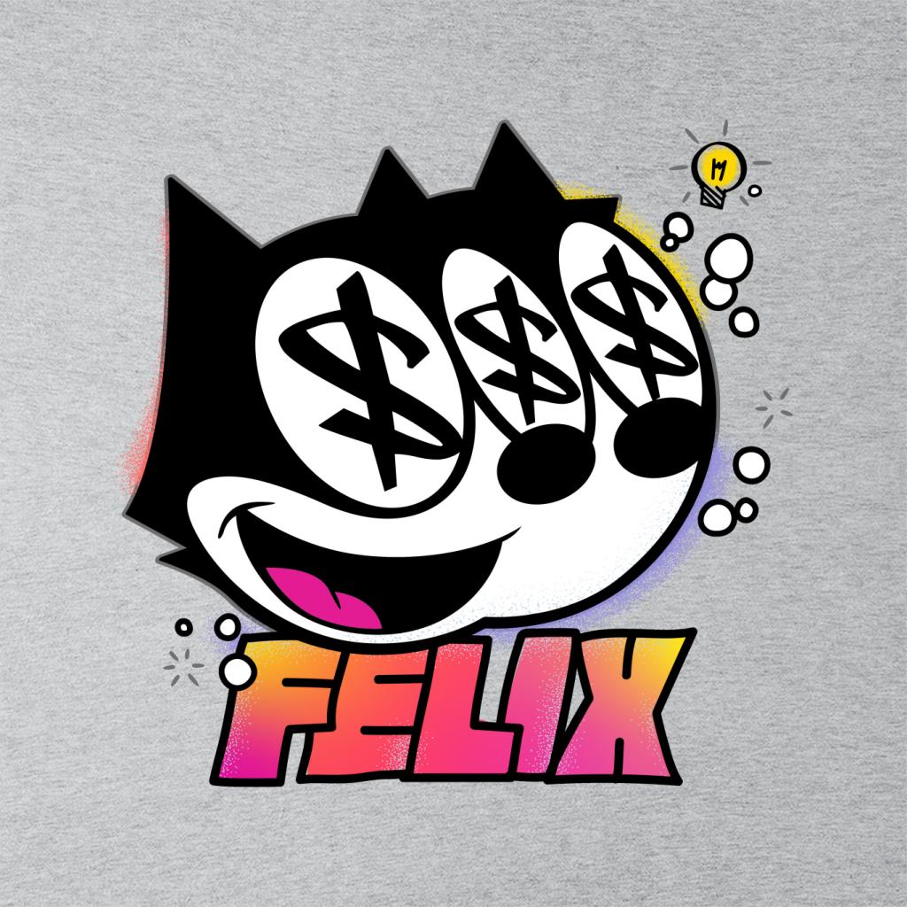 Felix The Cat Dollar Sign Men's T-Shirt-ALL + EVERY