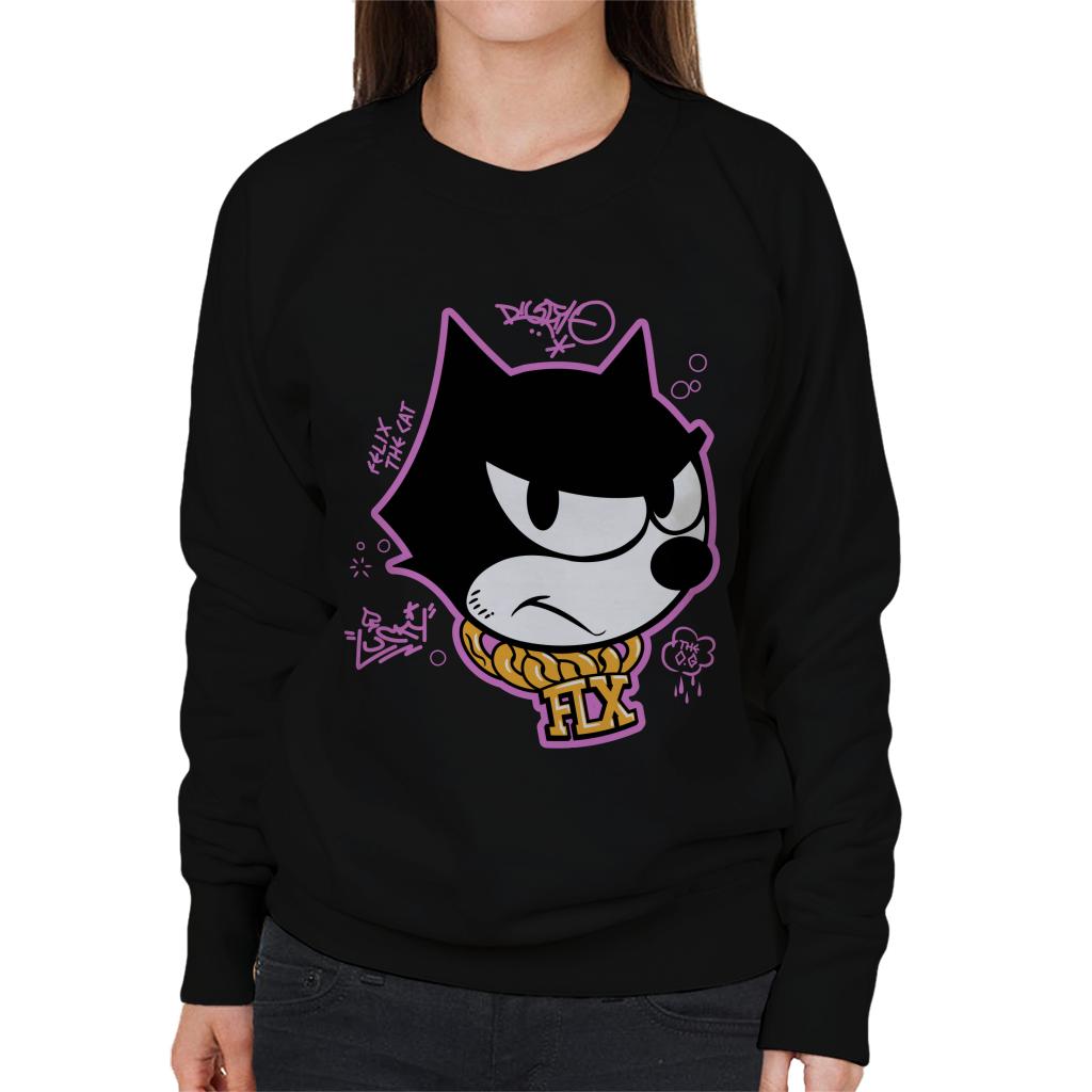 Felix The Cat The OG Women's Sweatshirt-ALL + EVERY