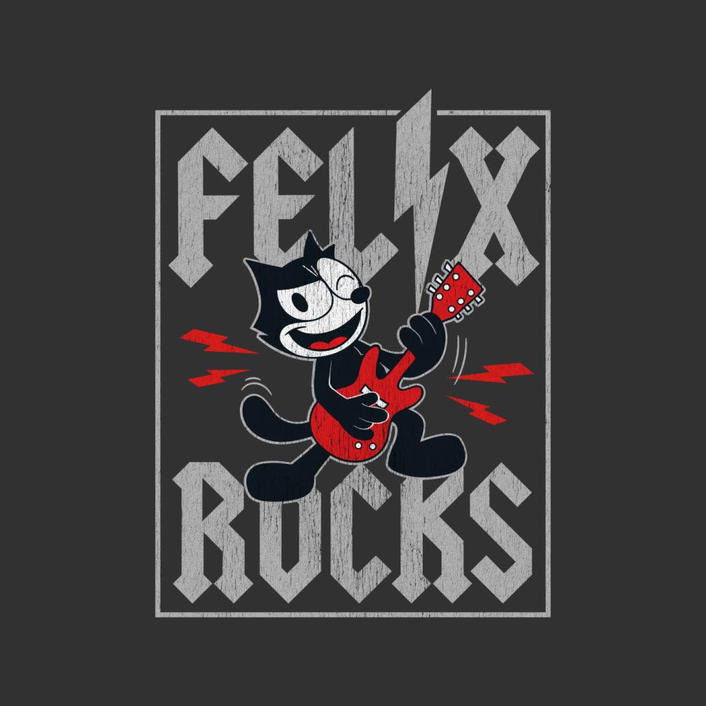 Felix The Cat The Rock Star Men's T-Shirt-ALL + EVERY