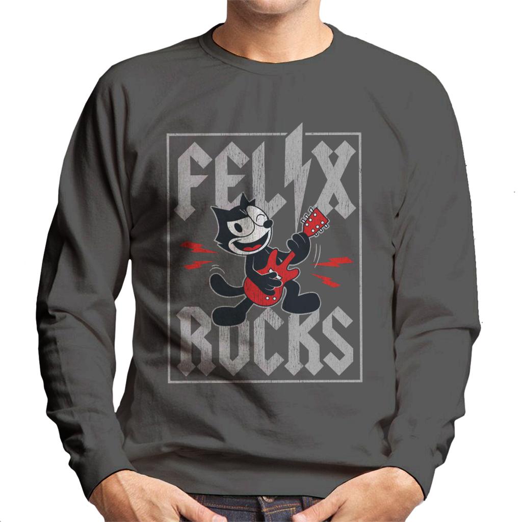 Felix The Cat The Rock Star Men's Sweatshirt-ALL + EVERY